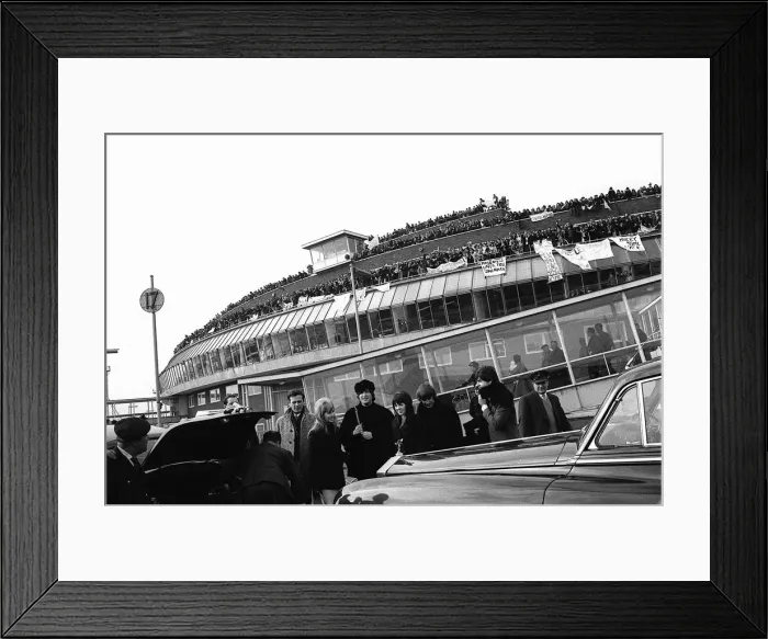 Framed Print : London to Austria 13th March 1965. Two days after arriving back in the UK from Framed Print : London to Austria 13th March 1965. Two days after arriving back in the UK from