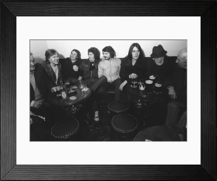 Framed Print : Geordie, the former band of Brian Johnson lead singer of the rock group AC / DC Framed Print : Geordie, the former band of Brian Johnson lead singer of the rock group AC / DC
