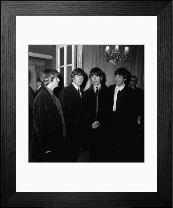 Framed Print : The Beatles arrive at the Variety Club Awards, Dorchester Hotel, London, 19 March 1964 Framed Print : The Beatles arrive at the Variety Club Awards, Dorchester Hotel, London, 19 March 1964