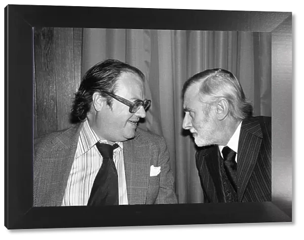 A verbal confrontation between John Mortimer and Spike Milligan over dinner at Kettners