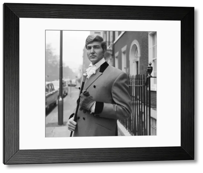 Framed Print : Singer Beau Brummel in London. January 1965 Framed Print : Singer Beau Brummel in London. January 1965