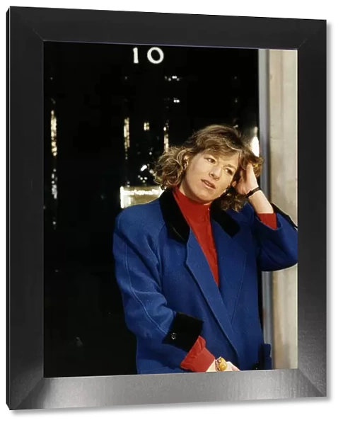 Carol Thatcher November 1986. Carol Thatcher daughter of Prime