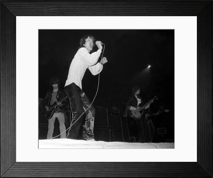 Framed Print : Rolling Stones performing at the NME Poll Winners Concert on 12th May 1968 Framed Print : Rolling Stones performing at the NME Poll Winners Concert on 12th May 1968