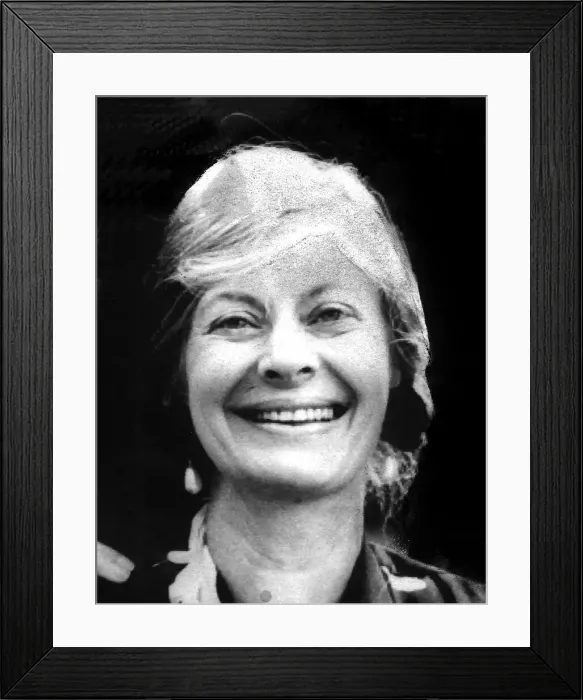 Framed Print : Biddy Baxter 1970s Editor of Blue Peter TV Programme