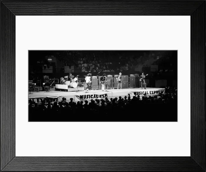 Framed Print : Rolling Stones performing at the NME Poll Winners Concert on 12th May 1968 Framed Print : Rolling Stones performing at the NME Poll Winners Concert on 12th May 1968