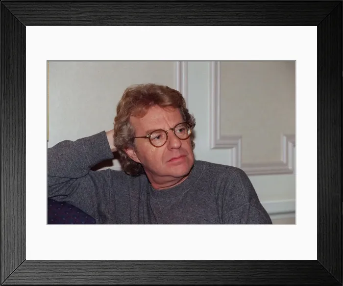Framed Print : Jerry Springer March 1998. Talk Show Host in London to film his new series Framed Print : Jerry Springer March 1998. Talk Show Host in London to film his new series