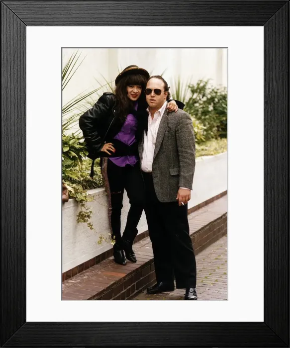 Framed Print : Ronnie Spector October 1991. Lead singer of The Ronettes & former wife of Framed Print : Ronnie Spector October 1991. Lead singer of The Ronettes & former wife of