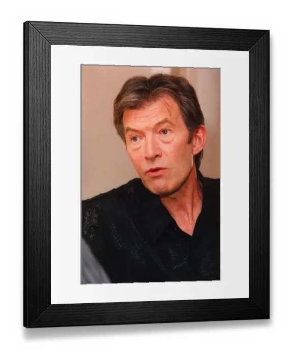 Framed Print : Rock n Roll star Dave Berry. 07  /  05  /  97