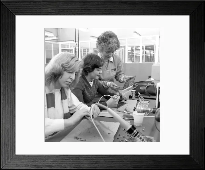 Framed Print : Constant training and retraining in new techniques is how firms like GEC Pilot at Newton Framed Print : Constant training and retraining in new techniques is how firms like GEC Pilot at Newton