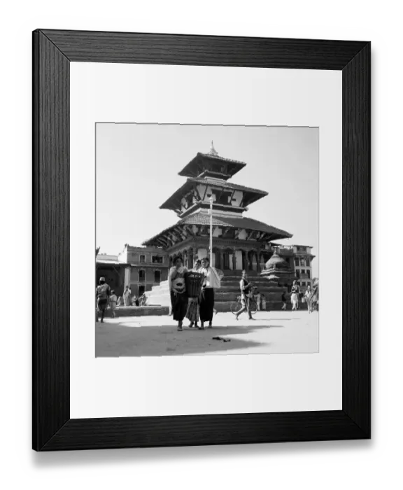 Framed Print : A Hindu Temple in Kathmandu, Nepal. February 1961 l l Framed Print : A Hindu Temple in Kathmandu, Nepal. February 1961 l l