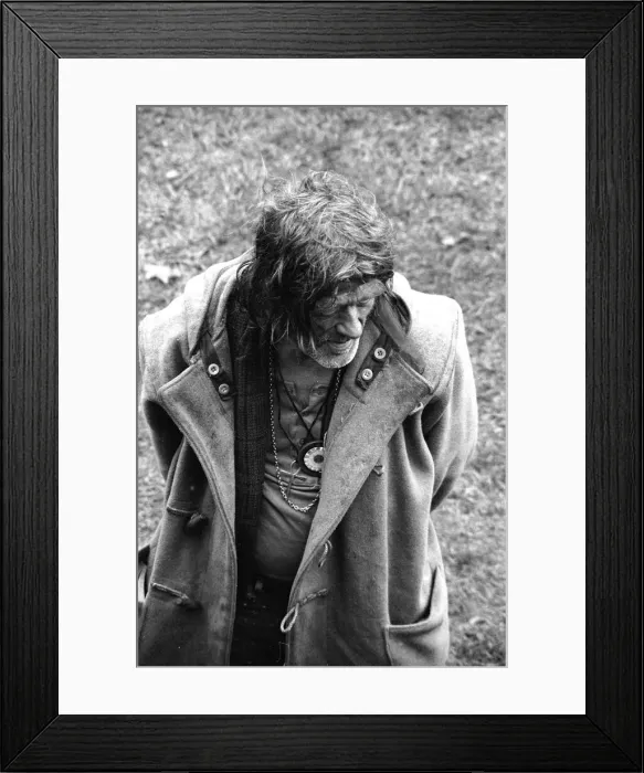 Framed Print : Fan at Free Hyde Park Pop Festival featuring Canned Heat Framed Print : Fan at Free Hyde Park Pop Festival featuring Canned Heat