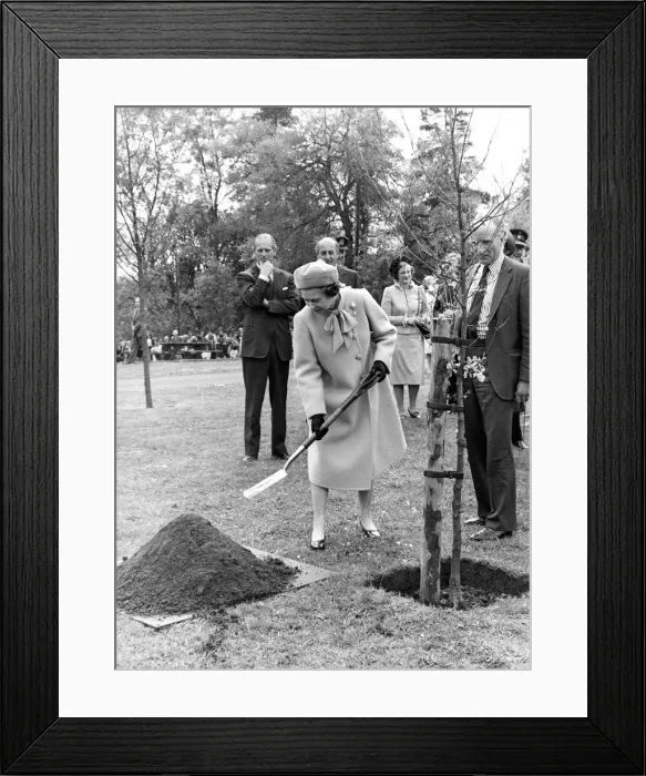 Framed Print : Queen Elizabeth II and Prince Philip officially open the Kielder Reservoir, Kielder Water Framed Print : Queen Elizabeth II and Prince Philip officially open the Kielder Reservoir, Kielder Water