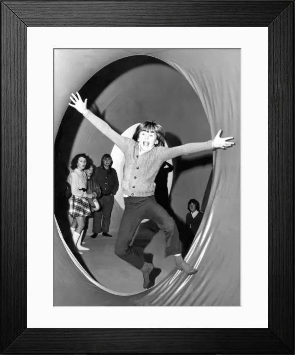Framed Print : Twelve year old Kevin Taylor of Fenham living it up in Spaceage Inflatable at Denton Dene Framed Print : Twelve year old Kevin Taylor of Fenham living it up in Spaceage Inflatable at Denton Dene
