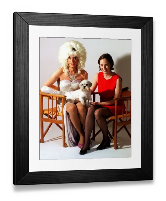 Framed Print : Lily Savage aka Paul O Grady the Birkenhead born comedian drag artiste Framed Print : Lily Savage aka Paul O Grady the Birkenhead born comedian drag artiste