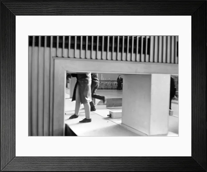 Framed Print : The Beatles - Pop Group - February 1964 The Beatles arrive back in London Framed Print : The Beatles - Pop Group - February 1964 The Beatles arrive back in London