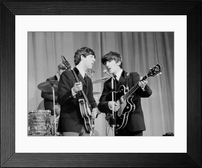 Framed Print : The Beatles on Sunday Night at the London Paldium. Paul McCartney Framed Print : The Beatles on Sunday Night at the London Paldium. Paul McCartney