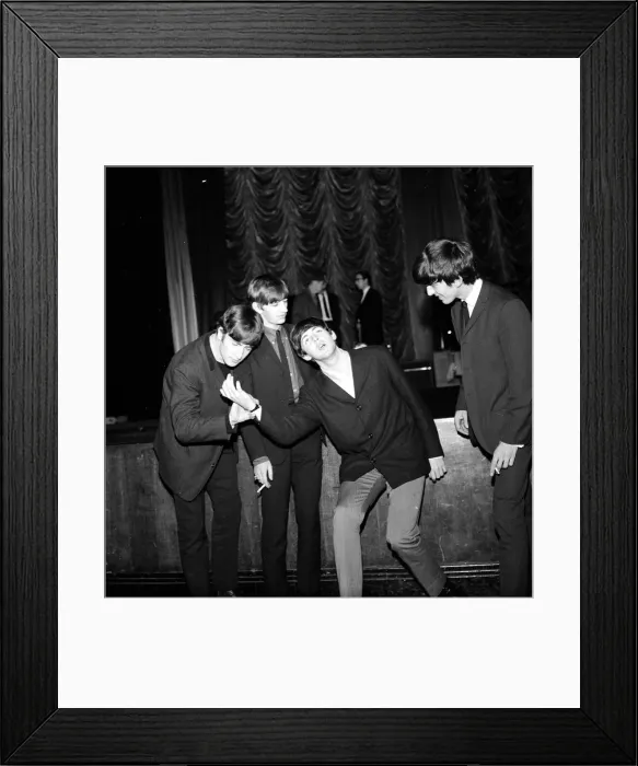 Framed Print : The Beatles Pop Group in Plymouth 13th November 1963. The Beatles - Paul McCartney Framed Print : The Beatles Pop Group in Plymouth 13th November 1963. The Beatles - Paul McCartney