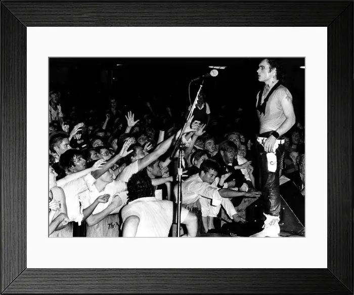 Framed Print : Adam Ant on stage during his performance at The Palladium Hollywood LOs Angeles USA Framed Print : Adam Ant on stage during his performance at The Palladium Hollywood LOs Angeles USA
