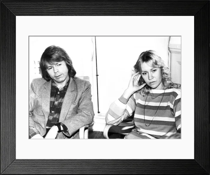 Framed Print : ABBA Agnetha and Bjorn Framed Print : ABBA Agnetha and Bjorn