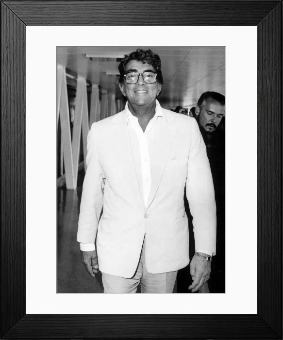 Framed Print : Dean Martin - June 1983 at Heathrow airport Framed Print : Dean Martin - June 1983 at Heathrow airport