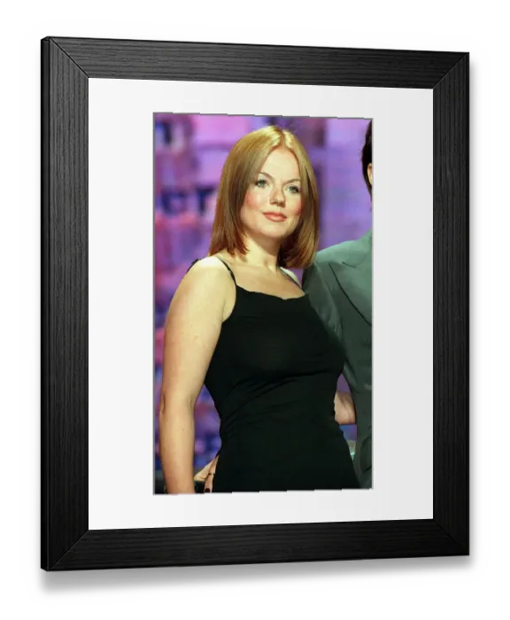 Framed Print : Geri Halliwell of the Spice Girls Manchester April 1998