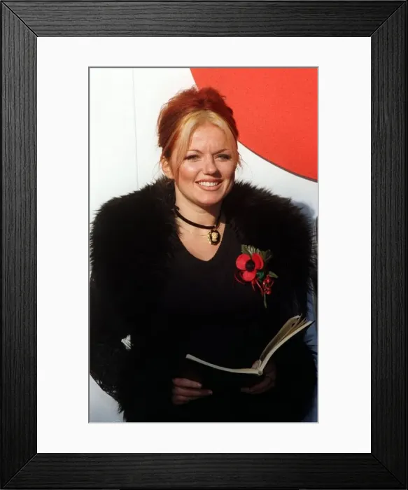 : Geri of Spice GIrls at launch Poppy Appeal October 1997 with Dame Vera Lynn : Geri of Spice GIrls at launch Poppy Appeal October 1997 with Dame Vera Lynn