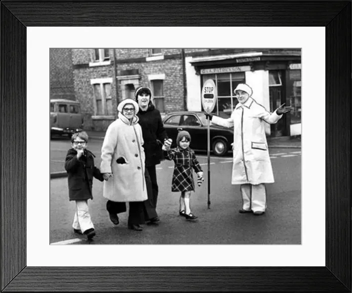  : Tyne and Wears new modern uniforms for school crossing officers - lollipop women in