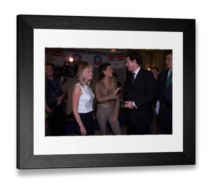 Framed Print : Pride Of Britain & Northern Ireland Awards May 1999 Mirror Editor Piers Morgan with