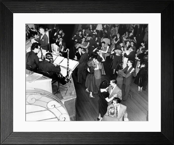 Framed Print : A waltz is in progress at the Newcastle Police Widows and Orphans Fund dance Framed Print : A waltz is in progress at the Newcastle Police Widows and Orphans Fund dance