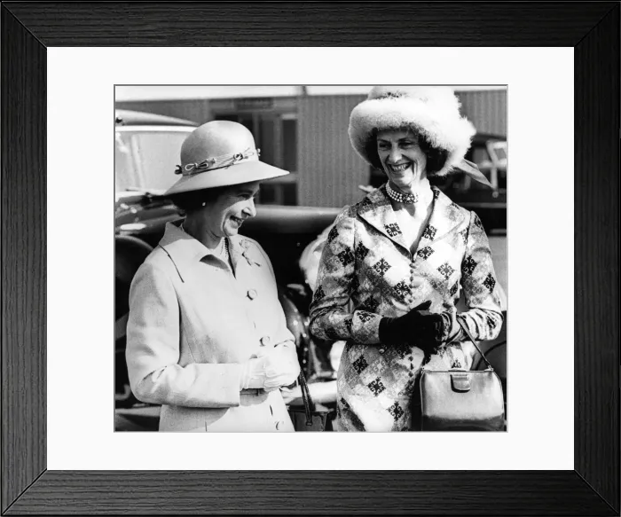 Framed Print : Queen Elizabeth II and Prince Philip on the North East Leg of The Jubilee Tour 1977 to Framed Print : Queen Elizabeth II and Prince Philip on the North East Leg of The Jubilee Tour 1977 to