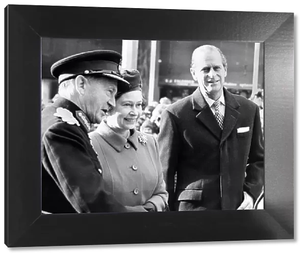 Queen Elizabeth II and Prince Philip visit Newcastle