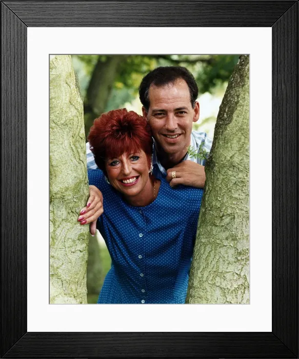 Framed Print : Michael Barrymore and wife Cheryl Barrymore October 1995 Comedian Framed Print : Michael Barrymore and wife Cheryl Barrymore October 1995 Comedian