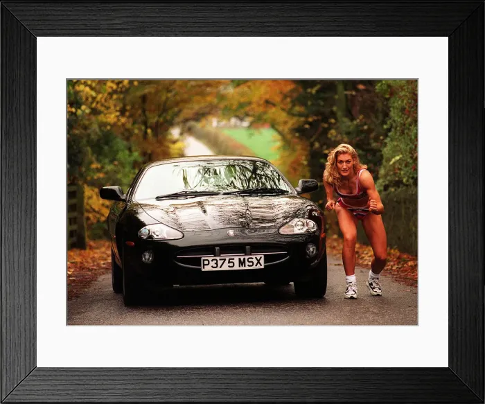 Framed Print : Gladiator Siren, November 1997 Impressed with the new Jaguar XK8 engine Road Record Framed Print : Gladiator Siren, November 1997 Impressed with the new Jaguar XK8 engine Road Record