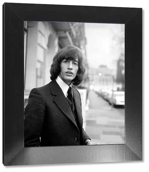 Robin Gibb of the Bee Gees pop group in London. April 1969