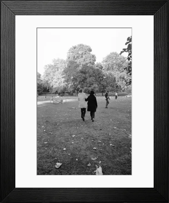 Framed Print : Litter strewn over the Hyde Park grass following the conclusion of the all day pop Framed Print : Litter strewn over the Hyde Park grass following the conclusion of the all day pop