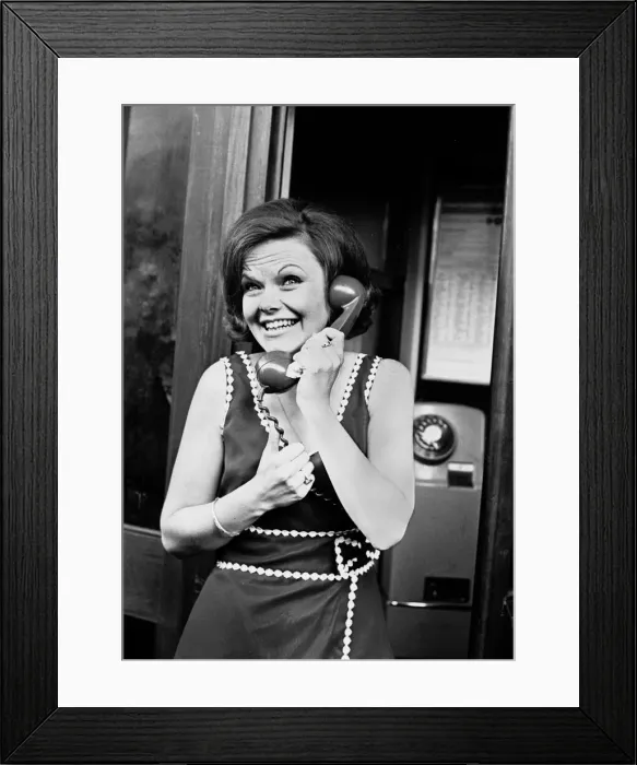 Framed Print : General Post Office Telephone Personality Girl of the Year. July 1969 Framed Print : General Post Office Telephone Personality Girl of the Year. July 1969