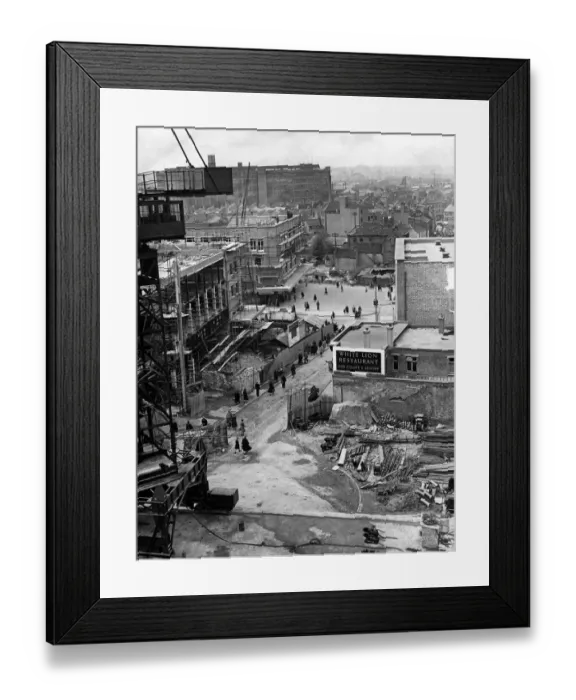 Framed Print : This photo of the Precinct is taken from the new Hotel Leofric Framed Print : This photo of the Precinct is taken from the new Hotel Leofric