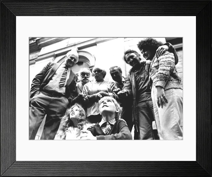 Framed Print : The cast of the production of Oliver at the Theatre Royal in Newcastle on September 2nd Framed Print : The cast of the production of Oliver at the Theatre Royal in Newcastle on September 2nd