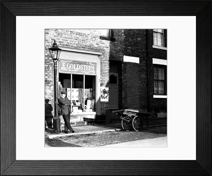 Framed Print : Filming of the television programme When the Boat comes in Framed Print : Filming of the television programme When the Boat comes in