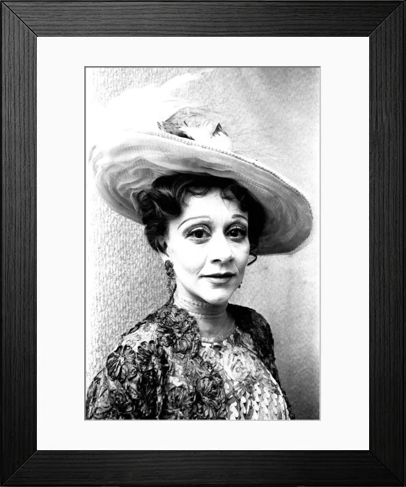 Framed Print : Actress Joan Plowright in costume for the play The Rules Of The Game Framed Print : Actress Joan Plowright in costume for the play The Rules Of The Game