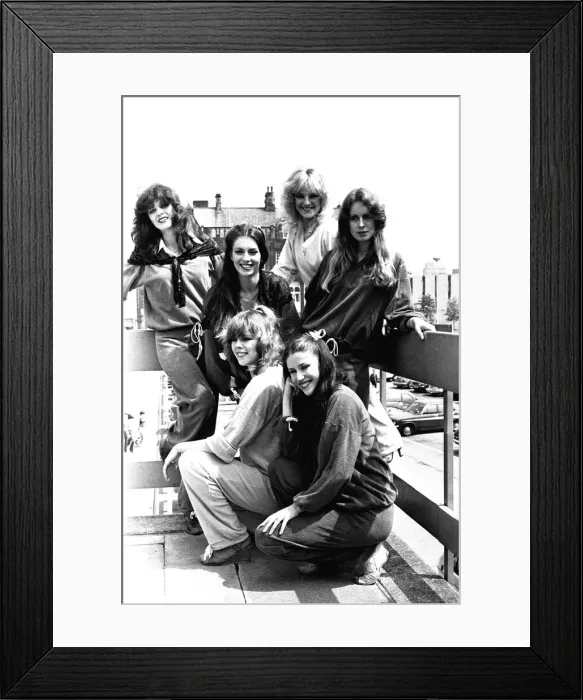 Framed Print : Abi, Trisha, Helen, Pauline, Sarah and Frankie members of the new Pans People Framed Print : Abi, Trisha, Helen, Pauline, Sarah and Frankie members of the new Pans People