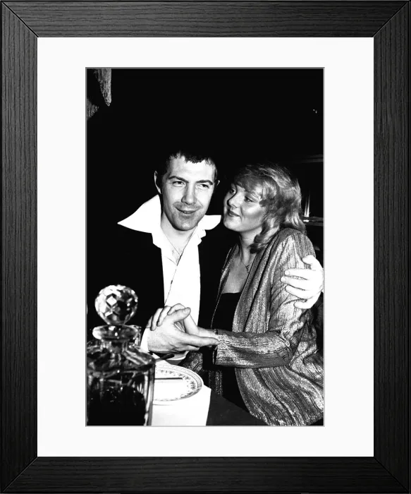 Framed Print : Mr Macho, Lewis Collins visits Newcastle nightclub Tuxedo Junction 09 / 01 / 81 Framed Print : Mr Macho, Lewis Collins visits Newcastle nightclub Tuxedo Junction 09 / 01 / 81
