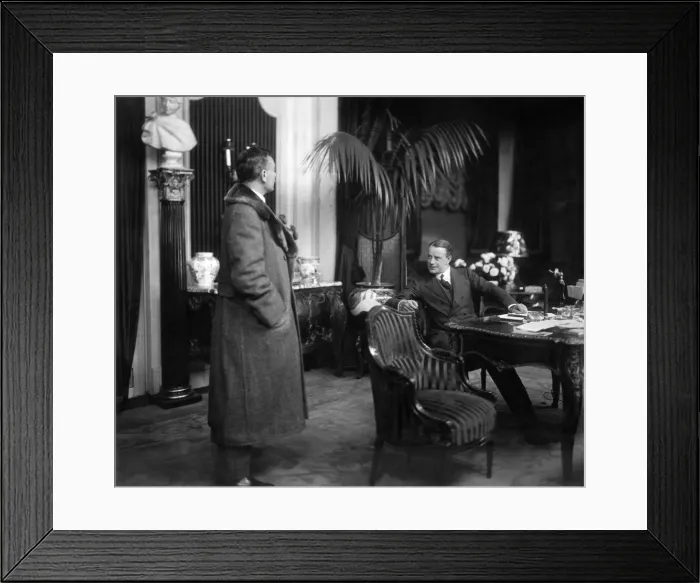 Framed Print : A scene from the play Ready Money new theatre. August 1912 P000282 Framed Print : A scene from the play Ready Money new theatre. August 1912 P000282