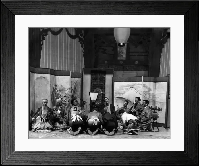 Framed Print : A scene from the play Typhoon at Haymarket. April 1913 P000342 Framed Print : A scene from the play Typhoon at Haymarket. April 1913 P000342