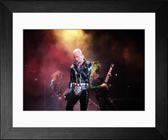 Framed Print : Judas Priest at Hammersmith Odeon, London Framed Print : Judas Priest at Hammersmith Odeon, London