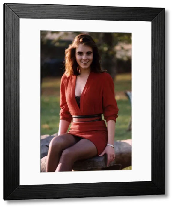 Framed Print : Elizabeth Hurley actress. Liz Framed Print : Elizabeth Hurley actress. Liz