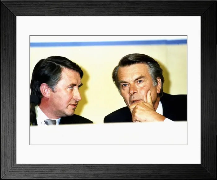 Framed Print : David Owen, former leader of the Social Democratic Party Framed Print : David Owen, former leader of the Social Democratic Party