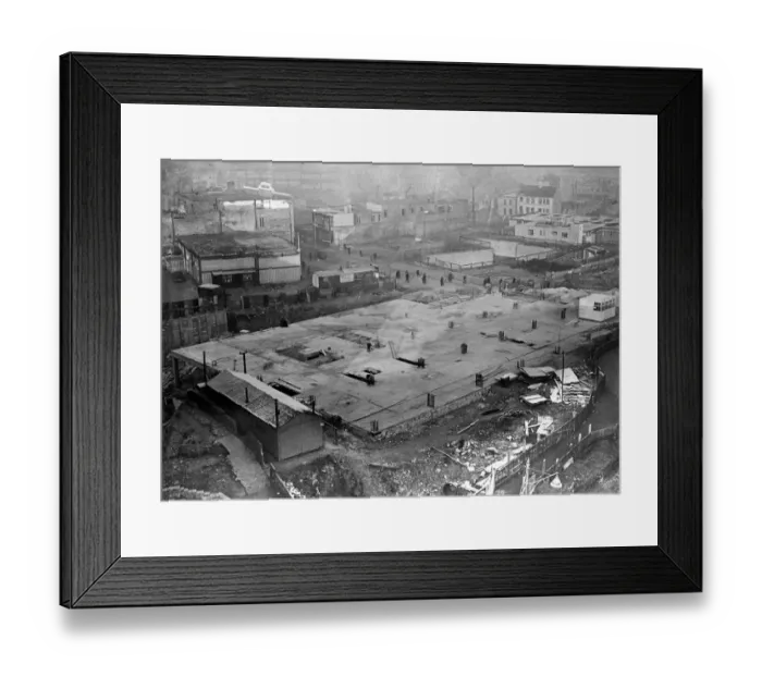 Framed Print : Smithford Street, Coventry, at the start of redevelopment Framed Print : Smithford Street, Coventry, at the start of redevelopment