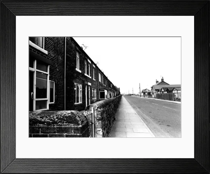 Framed Print : General views of the Northumberland village of Cambois Framed Print : General views of the Northumberland village of Cambois
