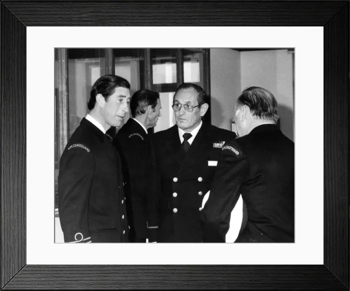 Framed Print : Prince Charles, The Prince of Wales during his visit to the North East 7 December 1983 Framed Print : Prince Charles, The Prince of Wales during his visit to the North East 7 December 1983